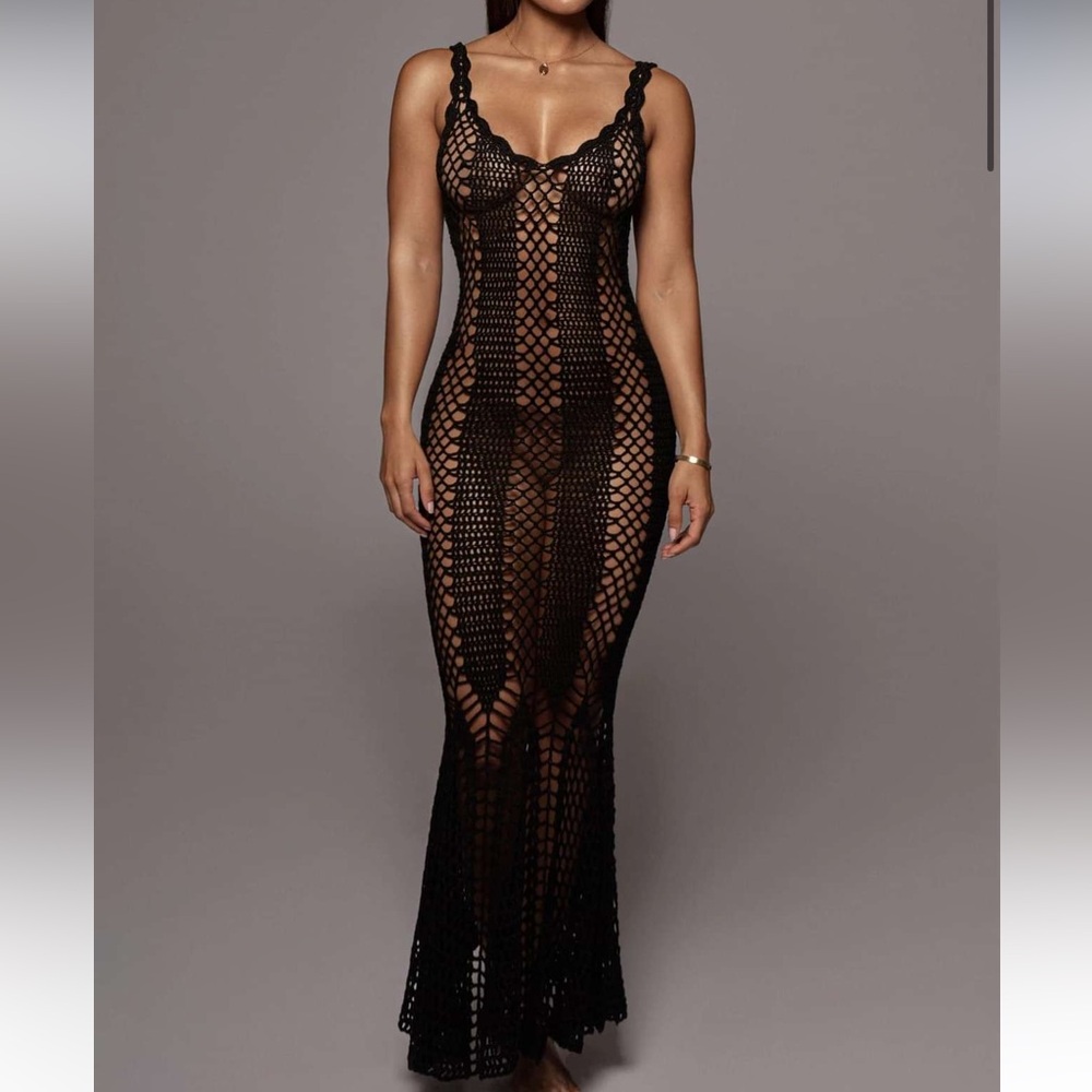 J lux label BLACK SUMMER SUNSET MAXI
DRESS